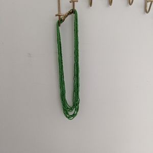 Green Beaded Necklace
